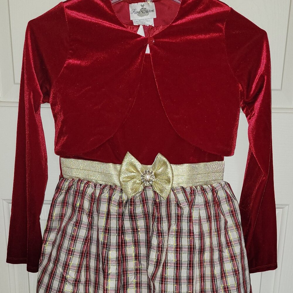 Girls Rare Edition Red Dress
